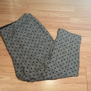 Lane Bryant Size 26 Polka Dot Dress Pants
